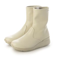 【レイン対応】ヒールアップミドルブーツ(LCS アンジェ LG)