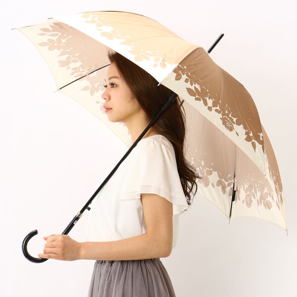 雨傘（ジャンプ傘）【耐風/グラス骨】影花（レディース