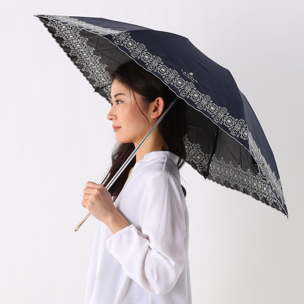 日傘（折りたたみ3つ折り/晴雨兼用）【遮光&UV遮蔽率99%以上/遮熱