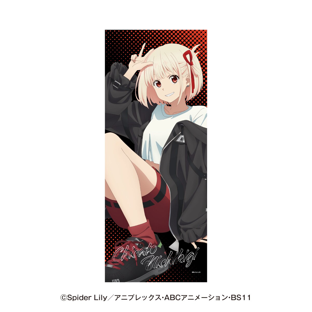 PUMA Lycoris Recoil】フェイスタオル 錦木千束 | アニメキャラクター