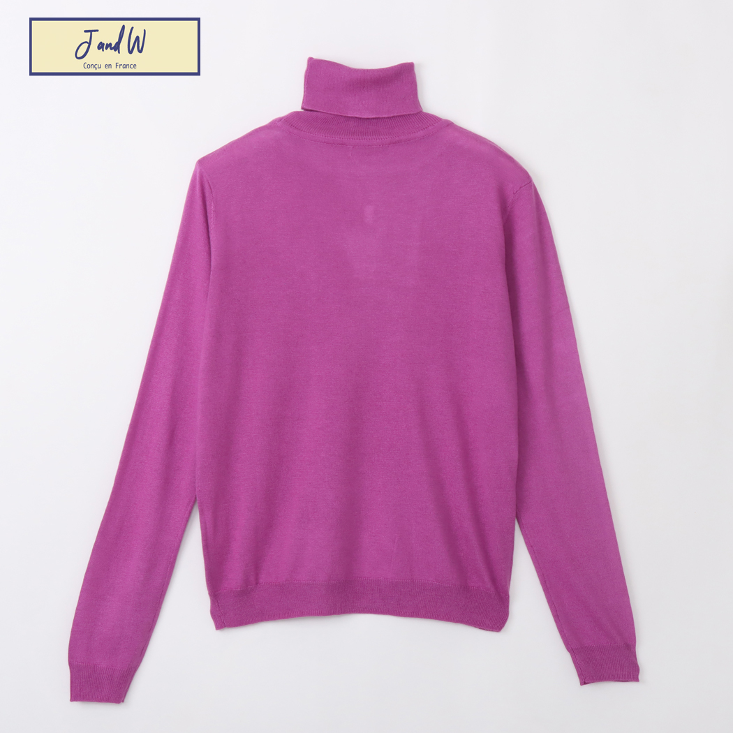 J&W TURTLE NECK シルクカシミヤタートルネックプルオーバー | アート