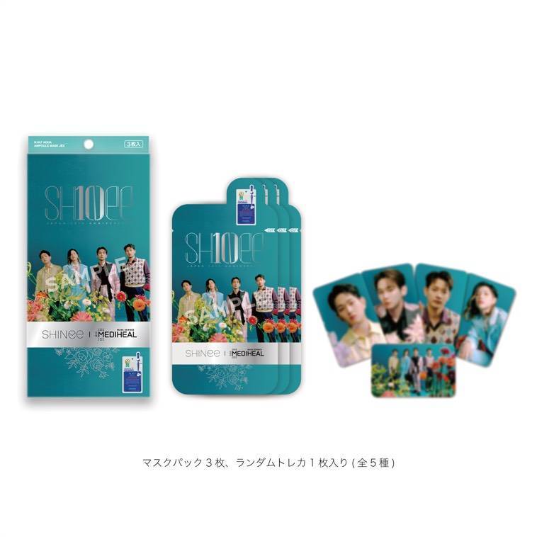 MEDIHEAL【数量限定】SHINeeランダムトレカ付 NMFアクア