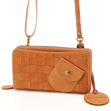 zucchero レザー メッシュ 2WAY ショルダーバッグ Zucchero filato 