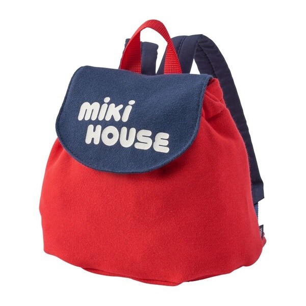 MIKI HOUSE ミキハウス リュック 13リットル 赤 新品未使用タグ付】ミキハウス リュック 13リットル 赤 レッド バック