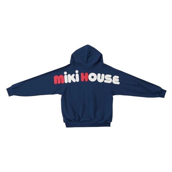 大人も着やすいシンプルファッション MIKIHOUSE バックロゴ 【今期新作