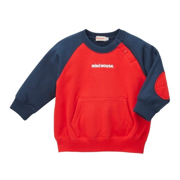 ミキハウス】 バックロゴトレーナー | ミキハウス(miki HOUSE