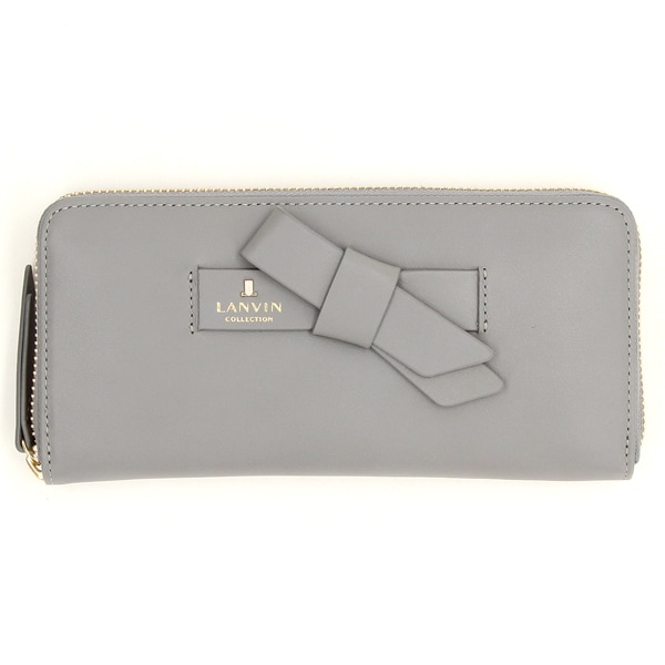新品未使用　LANVIN 幾何学模様135周年　ラウンドファスナー長財布　現行品 LANVIN en Bleu 最大55%☆8/29〜 ランバンオンブルー 長財布