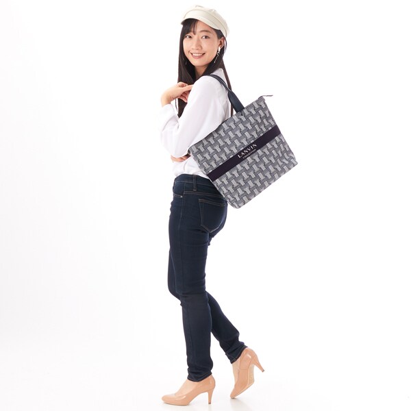 40％OFF》【ランバンコレクション】ジーン トートバッグ