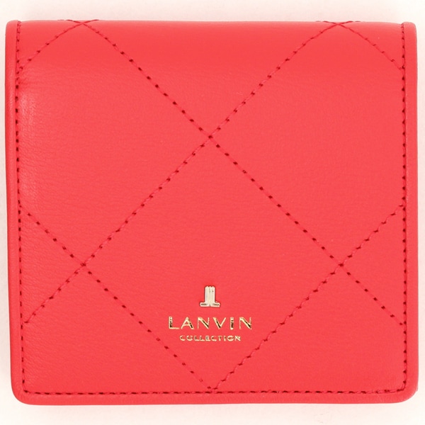 ランバンコレクション】ラペリリュクスパース 二つ折りBOX財布
