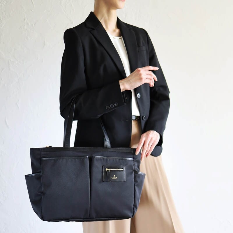極美品 LANVIN ランバン ベスト ジレ リボン 34 ランバン コレクション LANVIN COLLECTION 【大きいサイズ