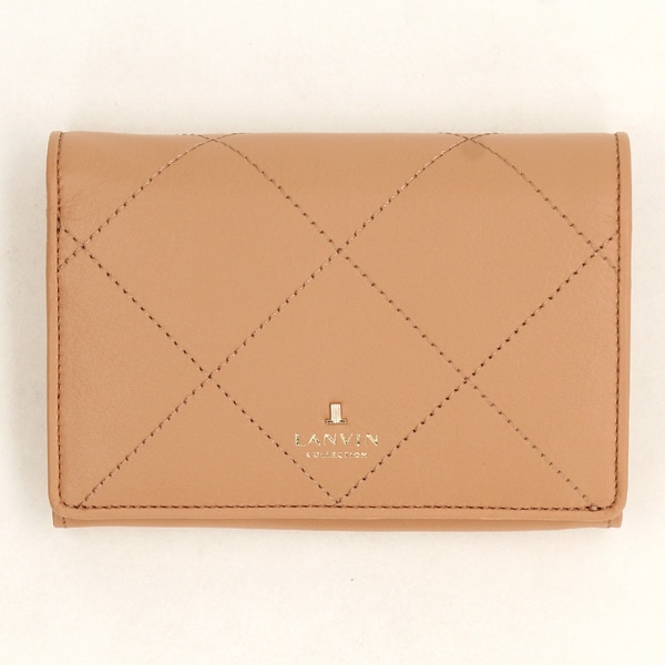 ランバンコレクション　ラブレーパース　二つ折り財布　シャンパンゴールド ランバン コレクション LANVIN COLLECTION ラブレーパース 2