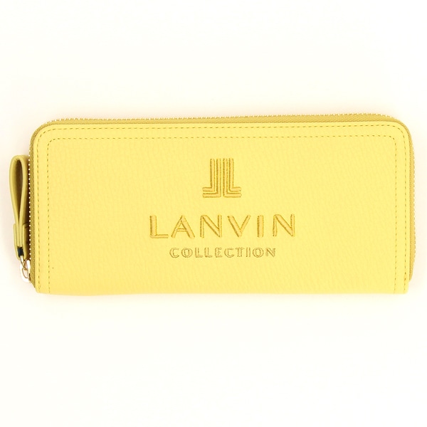 ランバンコレクション】ラペリパース ラウンドファスナー長財布