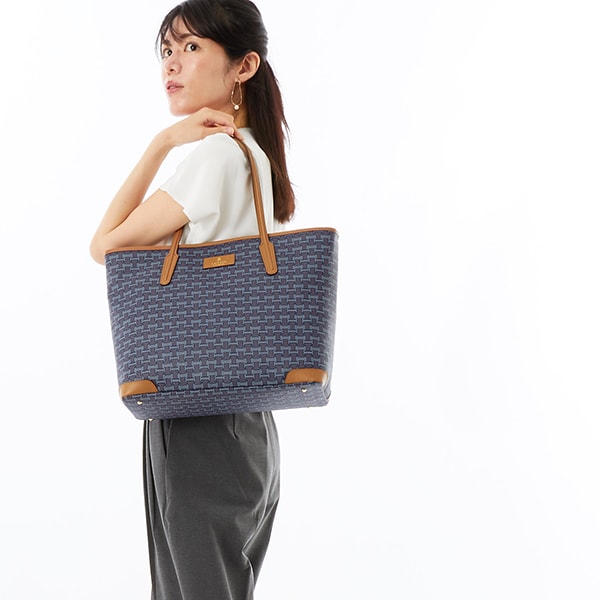 A4対応】【通勤】サイドメタルビッグトート【追加生産】 | ロペ(ROPE