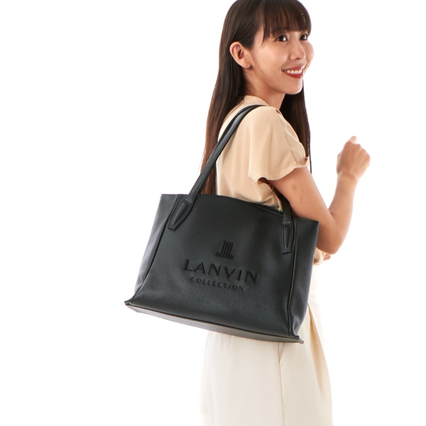 新品未使用‼️ ランバン　LANVIN 大容量　ハンドバッグ　トートバッグ　バッグ ランバンコレクション】ルルヴェ トートバッグ | ランバン