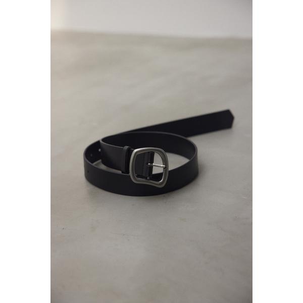 undulation buckle belt | ブラック バイ マウジー(BLACK BY MOUSSY