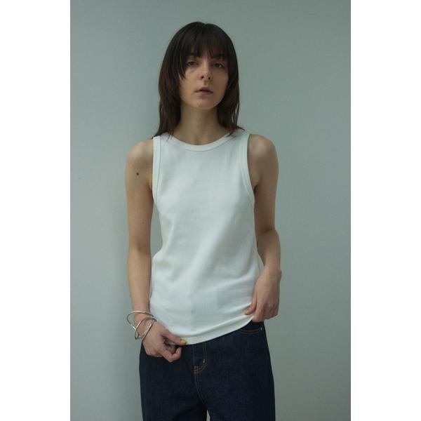 back round tanktop | ブラック バイ マウジー(BLACK BY MOUSSY