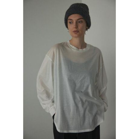 [^ԁF070HA080-2111]sheer loose long t-shirt(VA[[YOTVc)yfUCEX^COz[YȃVGbg̏fނgpĂJbggbvXBy₩ȑfނȂ̂ŁAH͈ꖇŁA~̓jbgȂǂ̃Ci[ɂg₷ꖇBVvȃJbggbvX́AANZT[⏬ȂǂňX^COy߂܂ByfށzהԎ̖ȂnCQ[Wŕ҂ݏグA@ׂŔږʂƌڈȏ̌y₩GA[ȑfނłBF聡򊴁F₠聡݁F聡LkF₠聡nFȂƖ̊֌WɂAۂFČꍇ܂B܂p\REX}[gtHȂǂ̊ɂA኱iƉ摜̃J[قȂꍇ܂̂łBBê̓TvƂȂĂAƂ͎኱قȂꍇ܂̂łB