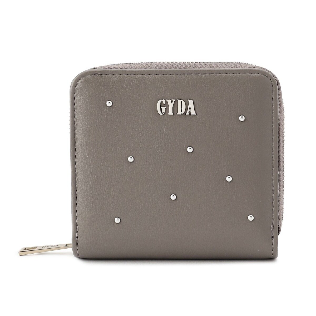 GYDA(ジェイダ)ラウンドファスナー二つ折り財布 GY-W231 スタッズ