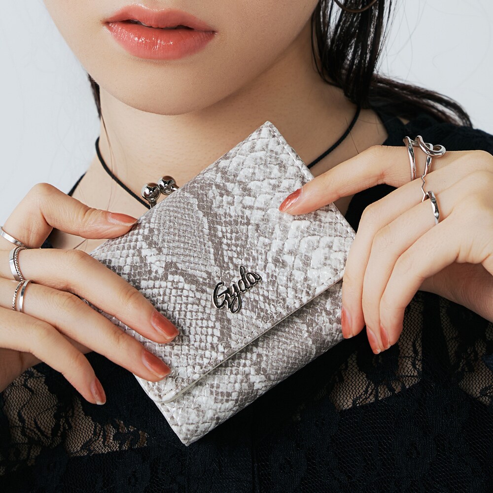 GYDA(ジェイダ)口金ミニ財布 GY-W242 キルティングメタル | ジェイダ