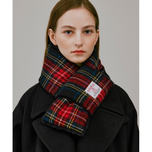 タケオキクチ　40ct525ハリスツイードコート 美品 40ct525 タケオキクチ ハリスツイード テーラード