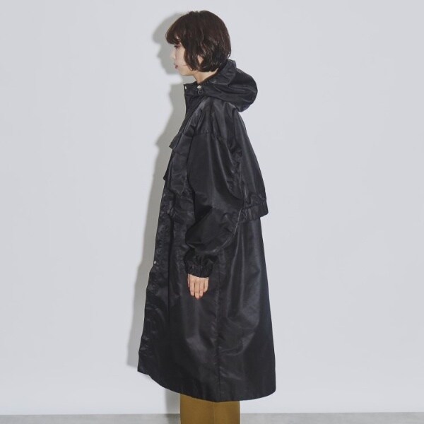 ナイロンドロストフードコート | ティーケー タケオキクチ（レディス