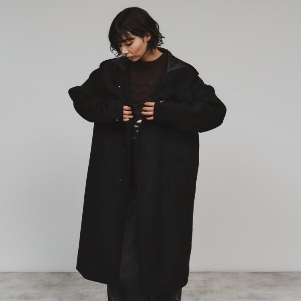 フーデットコート ビーバー仕上げフーデットコート | ティーケー タケオキクチ（レディス