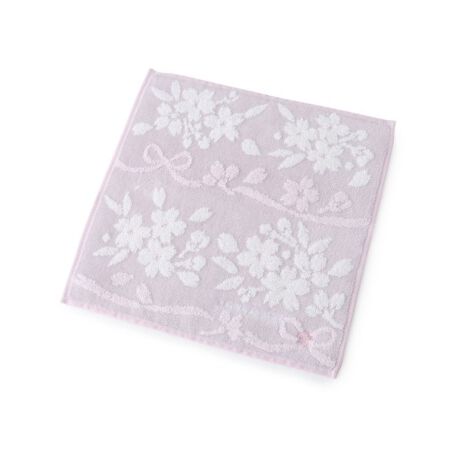 桜リボンハンドタオル ローラ アシュレイ Laura Ashley N ファッション通販 マルイウェブチャネル