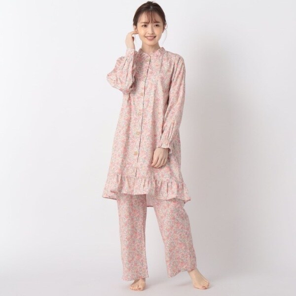 ラヴストン柄 フリルパジャマ | ローラ アシュレイ(LAURA ASHLEY