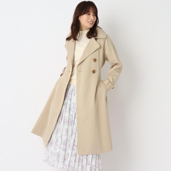 Laura Ashley ローラアシュレイ バイカラーコート