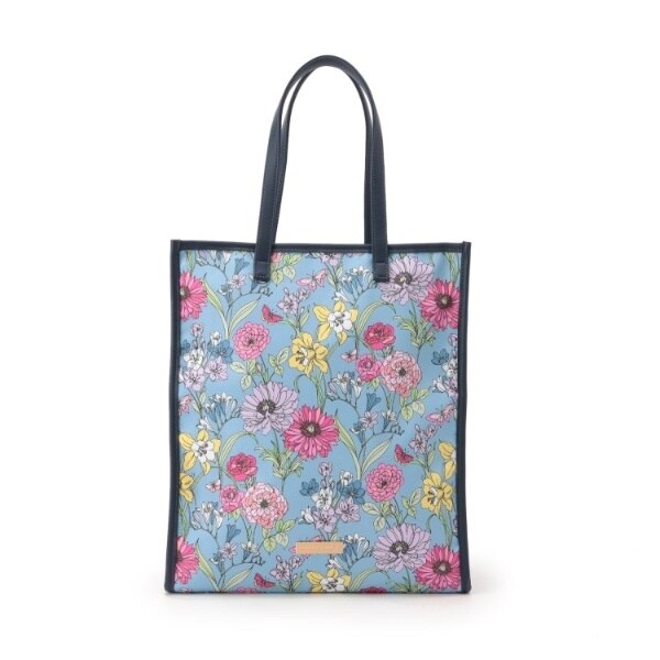LAURA ASHLEYコラボ〉パフスリーブプリントワンピース | ワンピース