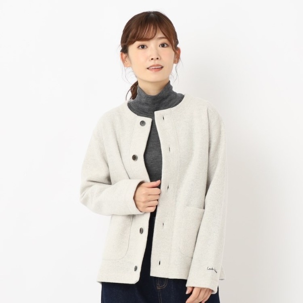 日本製】強縮ウール混ジャケット | ローラ アシュレイ(LAURA ASHLEY