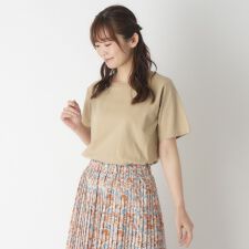 【綿100％／ストレッチ】ベーシックTシャツ