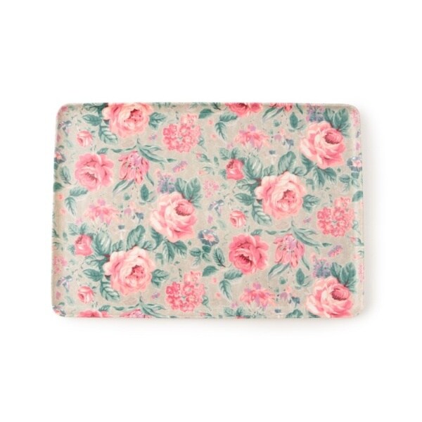 ワイルド ローズ柄トレイ | ローラ アシュレイ(LAURA ASHLEY) | マルイ