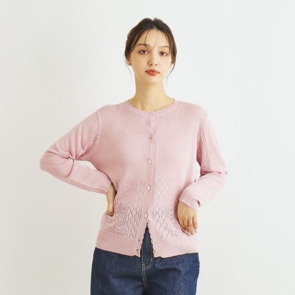 ローラアシュレイ カーディガン レーヨン 上質 XSサイズ ボレロカーディガン（2002389022） | LAURA ASHLEY