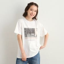 【STORY掲載！大人気！日本製Laura Ashley ヒストリーフォト】 第一号店 フォトTシャツ