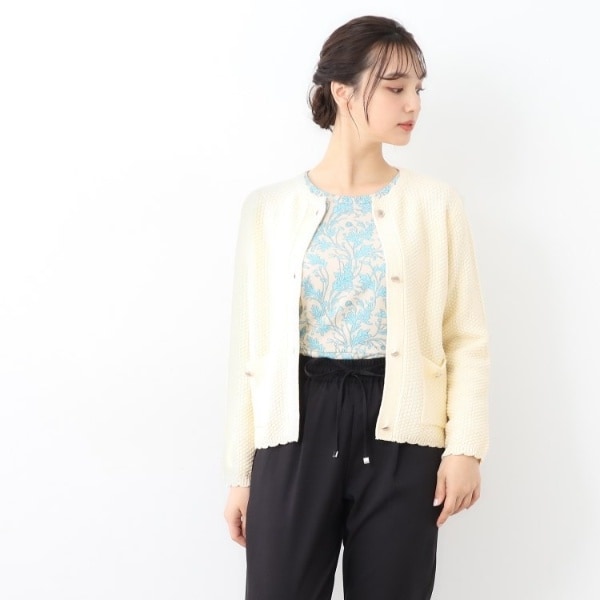 接触冷感UVカット／洗える】トッパーカーディガン | ローラ アシュレイ