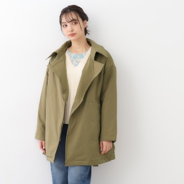 新品タグ付き　ローラアシュレイベージュトレンチコートsize1 LAURA ASHLEY（ローラアシュレイ）の「◇Aライントレンチコート