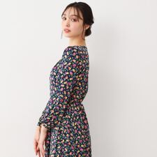 ローラ アシュレイ(LAURA ASHLEY)の【ジャージ素材／洗える／同柄アイテムあり】ポリアンサス柄 プルオーバー