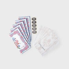 【WEB限定／お配りギフトにおすすめ！／ラッピング資材付き】ウェストウェルバンチ柄 プリントタオルハンカ