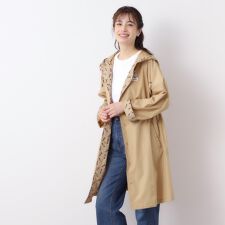 ローラ アシュレイ(LAURA ASHLEY)のヴィンテージソルジャー柄 レインコート