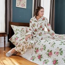 カミール柄 コットンプリントパジャマ