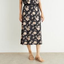 【洗える／ジャージ素材／同柄アイテムあり】ミラ柄スカート