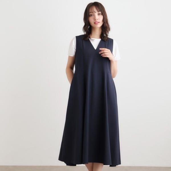 ローラアシュレイ 秋冬ウールロングワンピース ドレス L 黒 日本製 アパレルセールランキング｜Laura Ashley（ローラ アシュレイ
