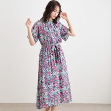 WEB限定／洗える】ハニーボーン柄 ワンピース | ローラ アシュレイ 