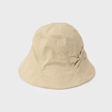 【サイズ調整可】チューリップ型リボン付きハット