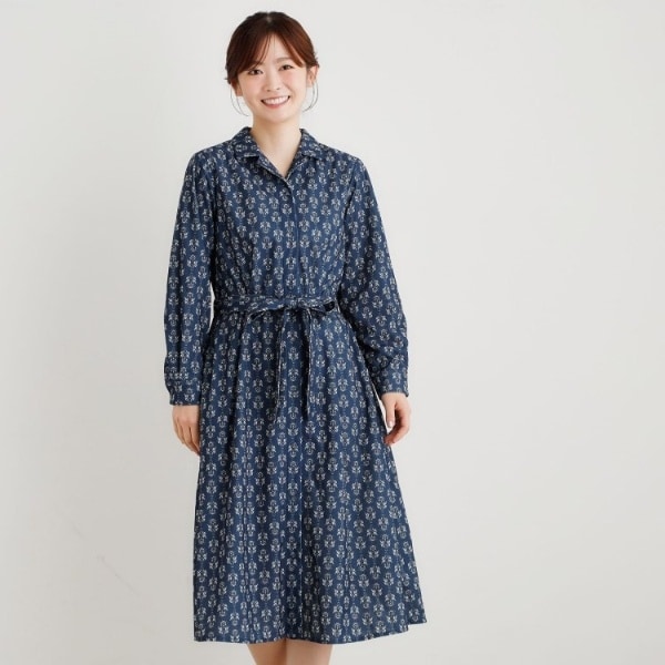 アトリエgg☆ローラ40sWガーゼワンピース18☆難あり小花柄レース 大得