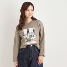 ローラ アシュレイ生誕100周年記念 枚数限定 サイクルガール フォトTシャツ