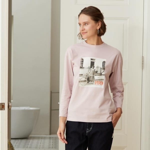 ローラ アシュレイ生誕100周年記念 枚数限定 サイクルガール フォトT