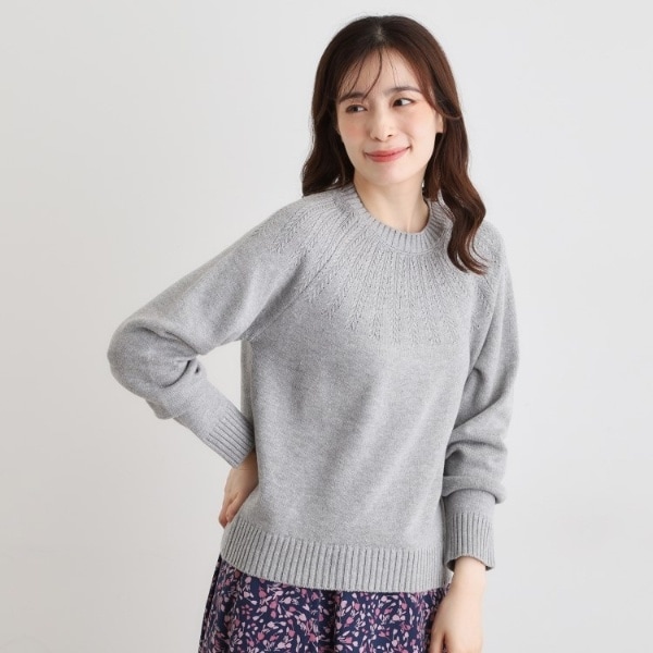 シーウール】透かし編み プルオーバーニット | ローラ アシュレイ