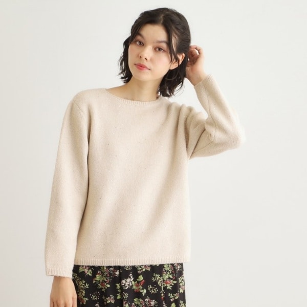 ローラアシュレイ・ベージュ黒フェアアイル柄ニットワンピース１３号 セール ヴィンテージソルジャー柄 トートバッグ （トートバッグ